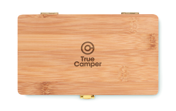 21 pcs tool set in bamboo case Gallaway
