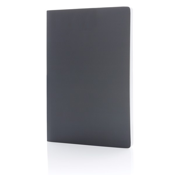 Impact softcover stone paper notebook A5 - Anthracite