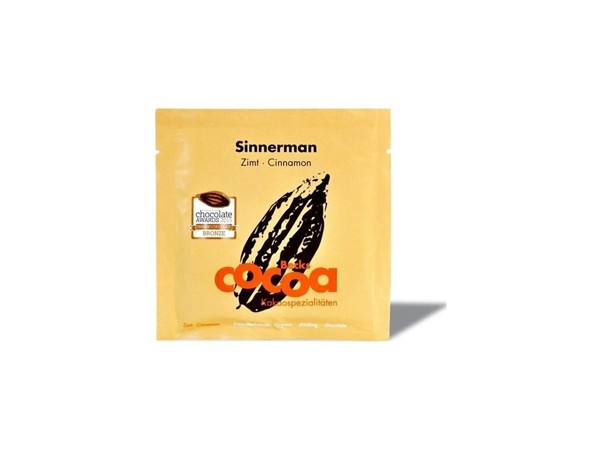 BIO Rozpustná čokoláda SINNERMANso škoricou a kardamónom (sáčok)