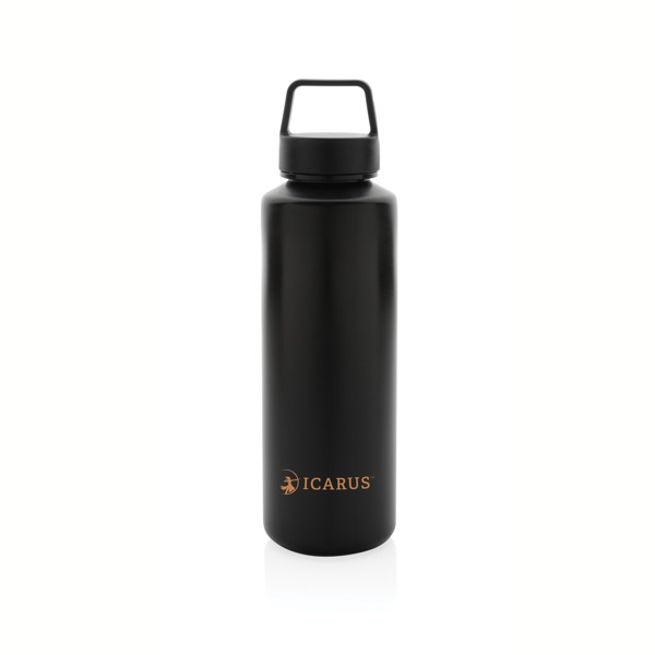 Xd Collection reciklirana PP plastenka, 500 ml - Črna