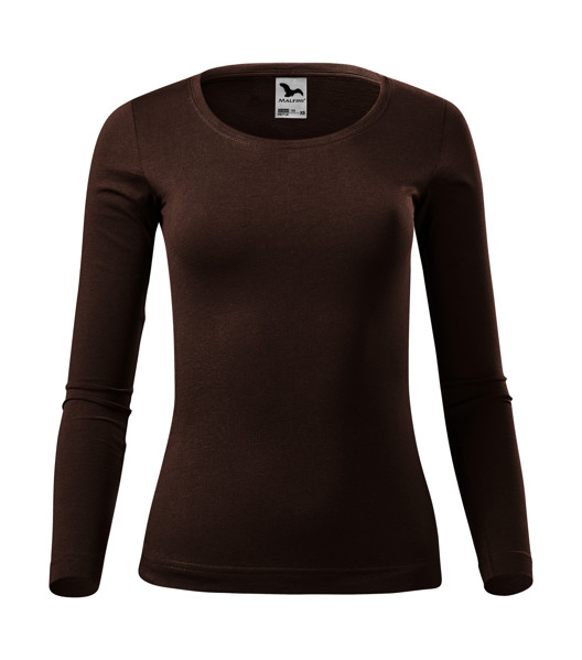 Triko Dámské Malfini® Fit-T Ls - Kávová / XL
