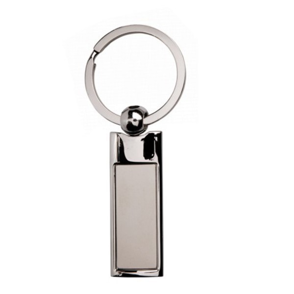 Legend metal keyring