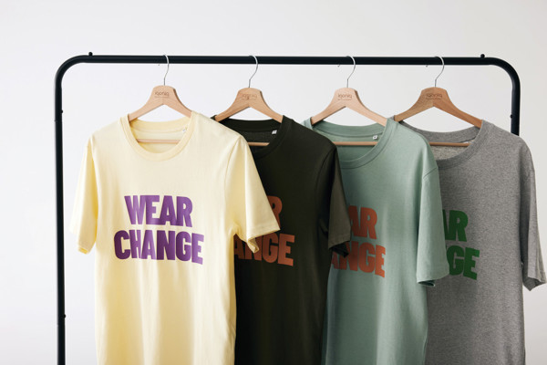 T-shirt léger en coton recyclé IQONIQ Sierra - Kaki / L