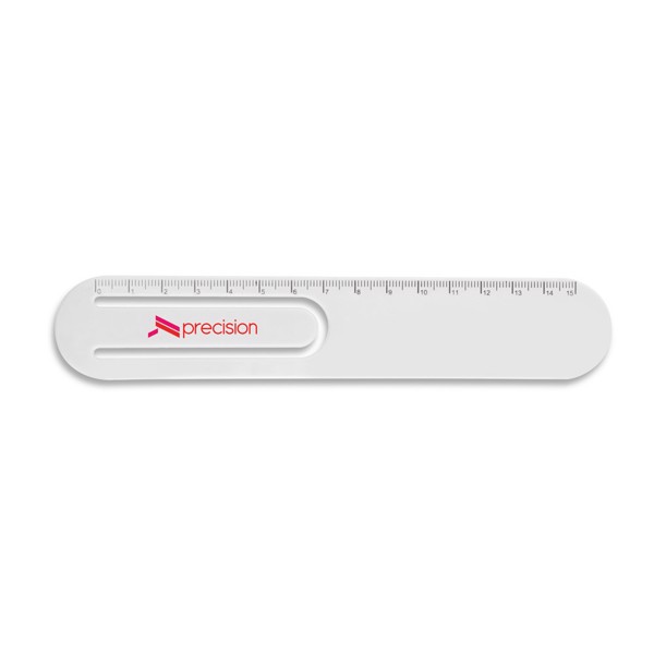 STEPHENIE. 15 cm Lineal i PP med clip