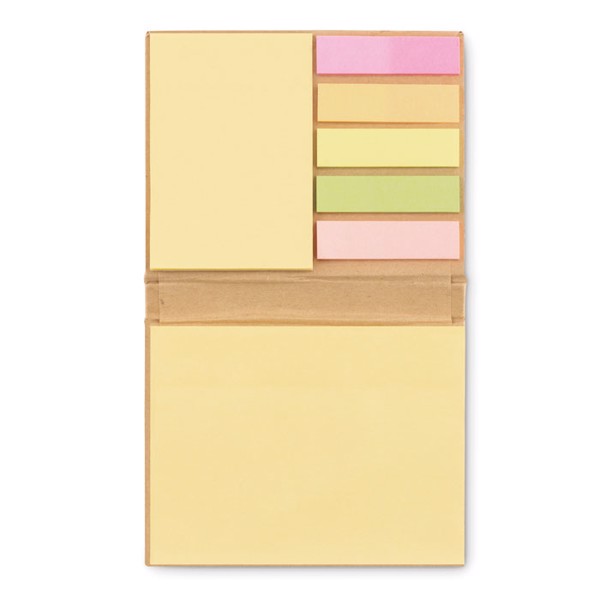 Recyclo sticky memo blok recikliran ovitek, 3 kosi