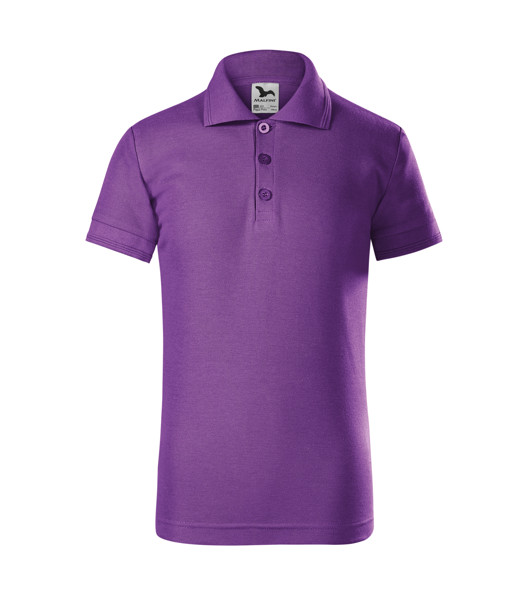 Polokošile Dětská Malfini® Pique Polo - Fialová / 146 cm/10 let