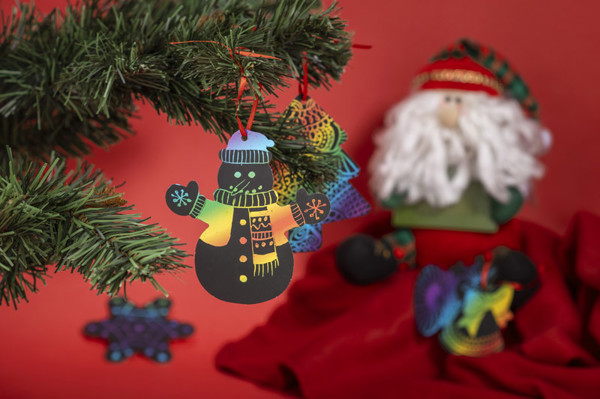 Set of pendants for scraping DEKOR