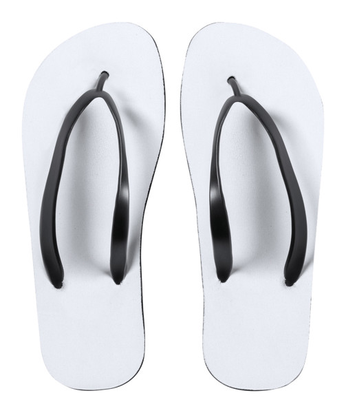 Sublimation Beach Slippers Badrak - White / 38