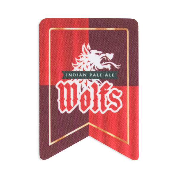 Sublimated patch with laser-cut border - 7cm / 3M adhesive