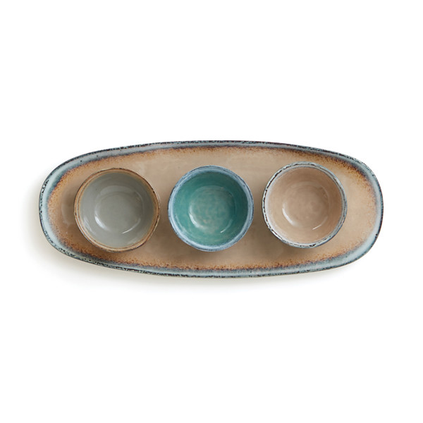 VINGA Nomimono serving set - Beige