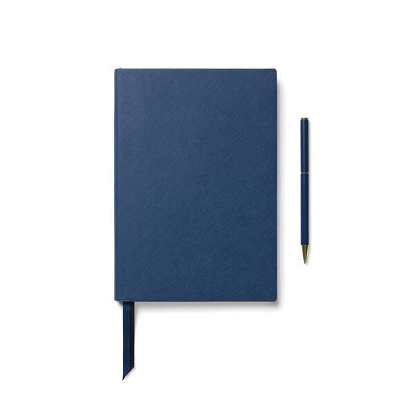 VINGA Set d'écriture Arlo RCS - Bleu Marine