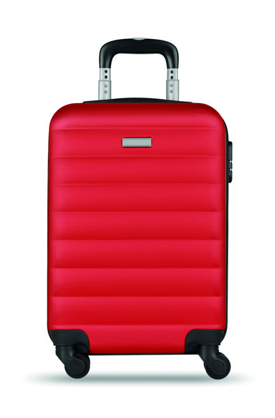 Trolley em ABS Budapest - Vermelho