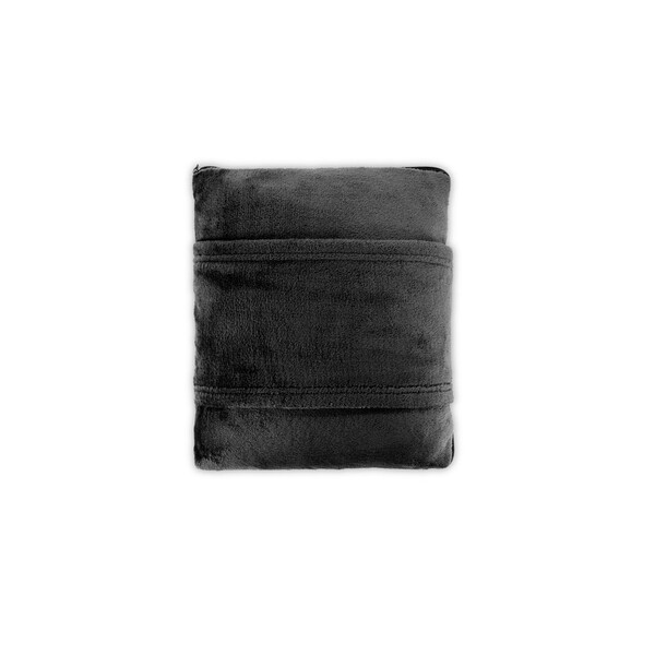 SNUGGY. 3-in-1 fleece set (220 g/m²) ideal for travel - Black