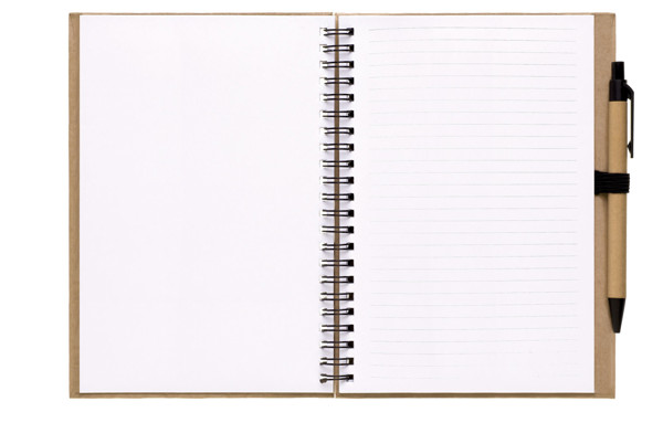Libro notepad A5,60 sheets - Black