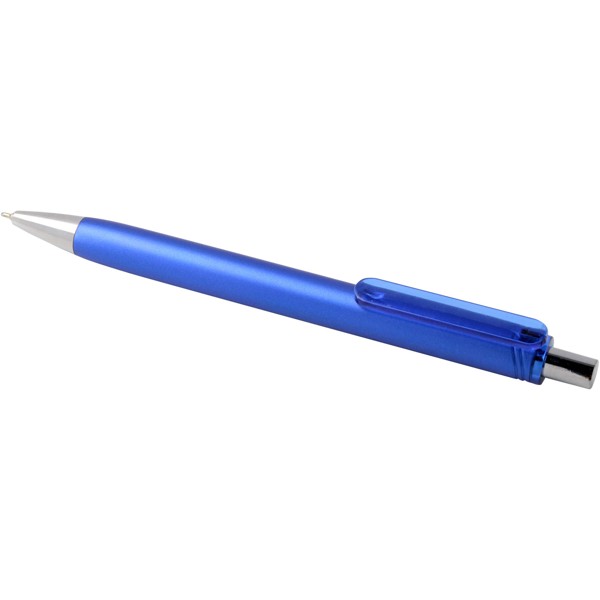 Stylo bille Feld recyclé RCS avec finition métallique (encre noire) - Bleu royal