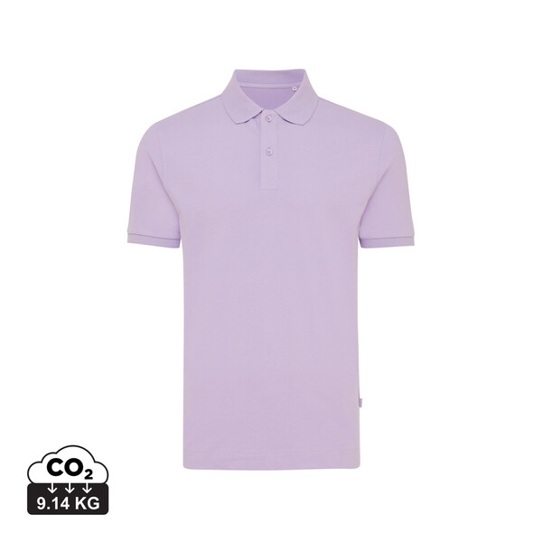 Polo tričko IQONIQ Yosemite z recykl. bavlny - Lavender / XXXL