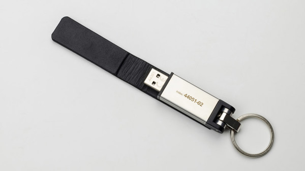 USB flash drive BUDVA 8 GB - black