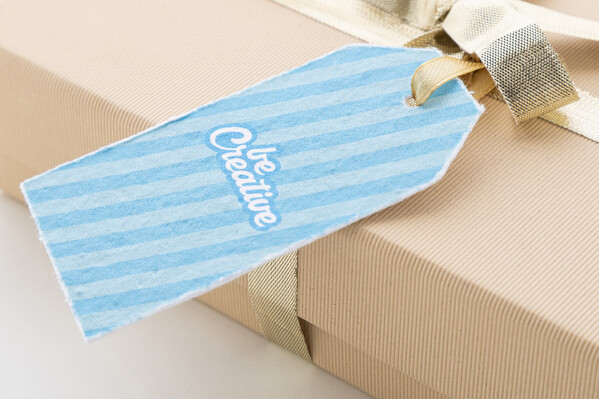 Personalizowana ozdoba choinkowa z papieru nasiennego PrinTag Seed