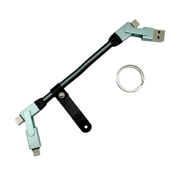Fast charging data cable 6in1 uc072 - SILVER