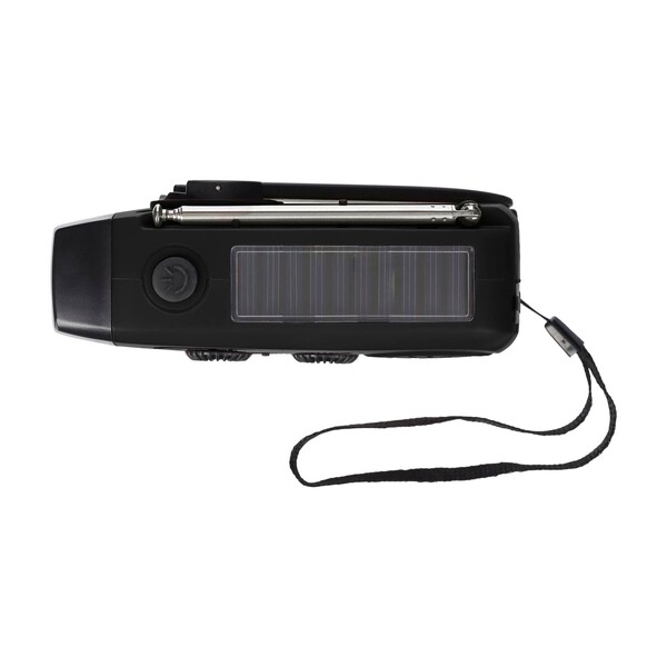 Emergency radio Solan - black