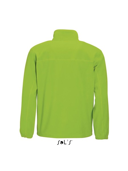 Sol's North Men - Μπουφάν με φερμουάρ Fleece με φερμουάρ - Lime / 5XL