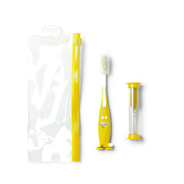 Set Cepillo De Dientes Mesler  - AMARILLO