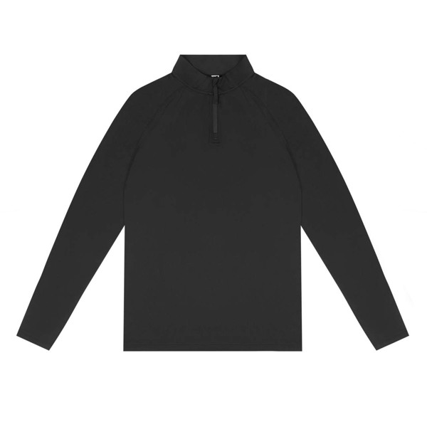 Lightweight Active 1/4 Zip - Jet Black / L