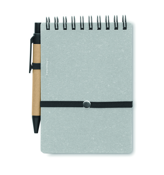 Notie recycled notebook, 140 pages - Grey