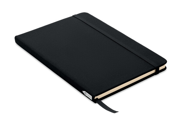 A5 RPET notebook 80 lined Note Rpet - Black