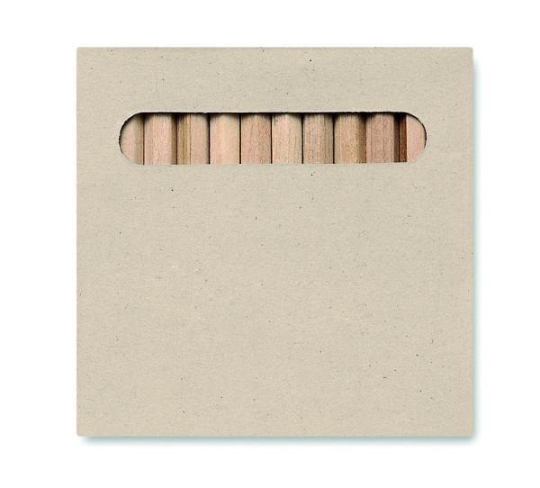 Arcolor pencil set 12 pcs,recycled carton box