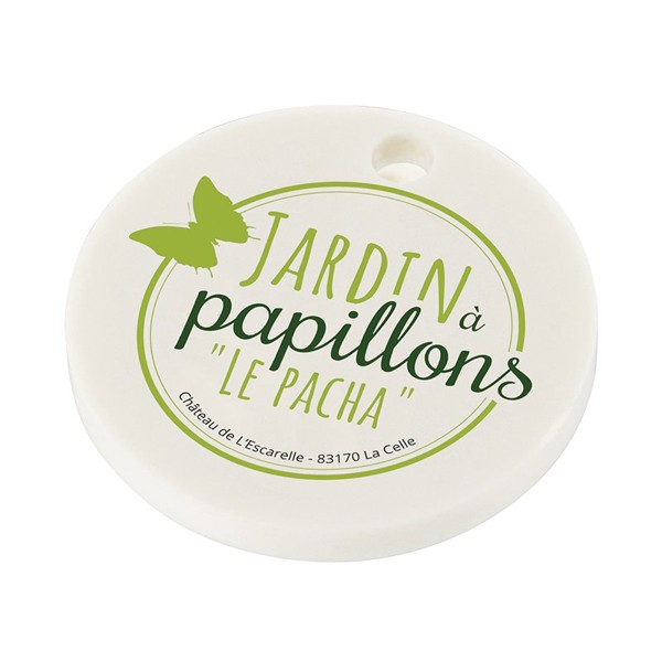 TOKEN IN BIODEGRADABLE PLASTIC, €1 SIZE - 1 EUR / Beige clair