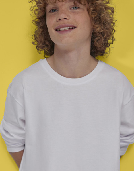 #E150LSL T-Shirt / Kids - White / 7/8 (122/128)