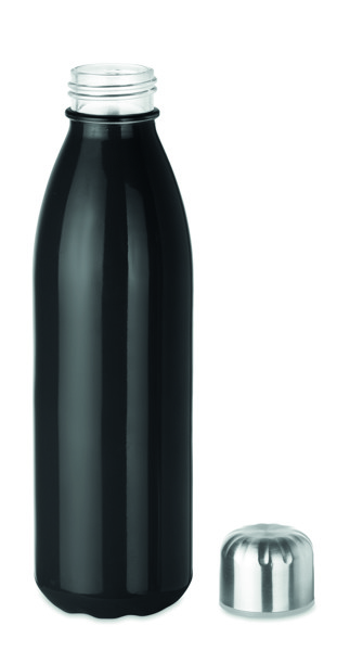 Garrafa de vidro 650 ml Aspen Glass - Preto