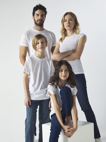 Slub Kids - White / 12-14