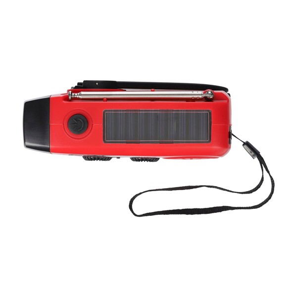 Emergency radio Solan - red