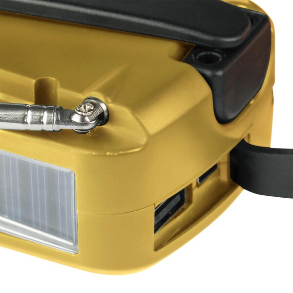 Emergency radio Solan - yellow