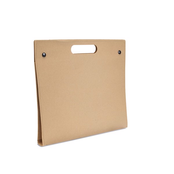 Conference folder recycled Alberta - Beige