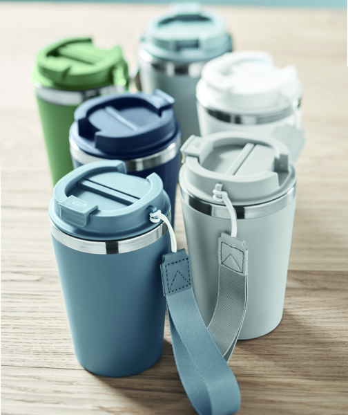 Gobelet double paroi 350 ml Topaz - Petrole