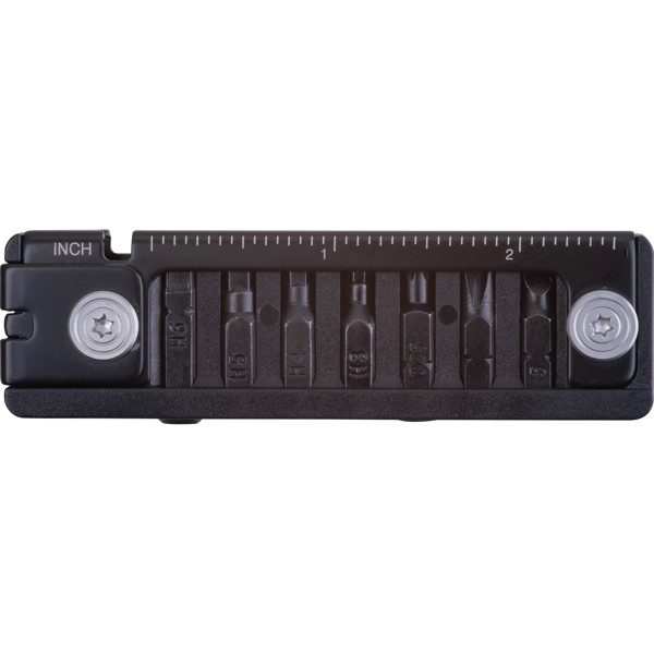 8-piece stainless steel multitool ADRIANA - Black