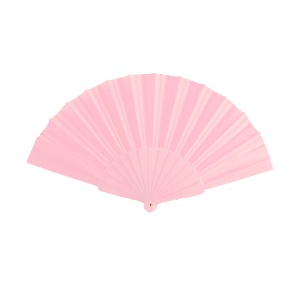 Ventaglio Tela - Rosa