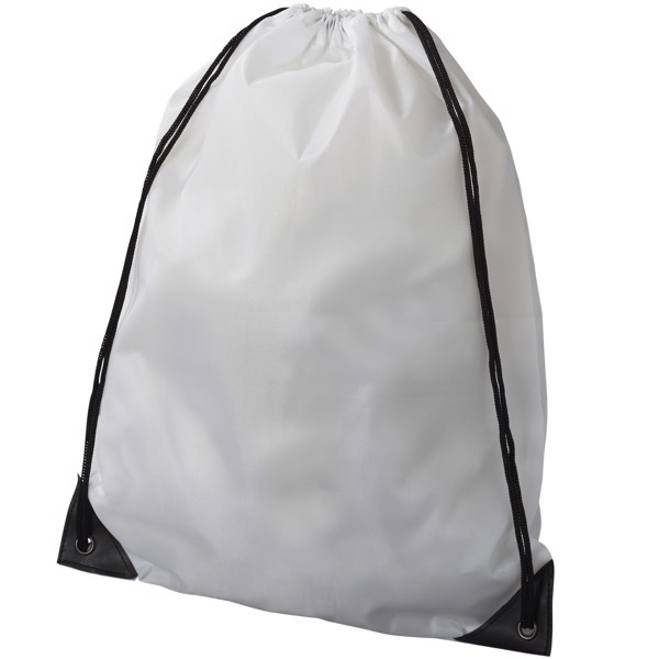 Oriole premium drawstring bag 5L - White