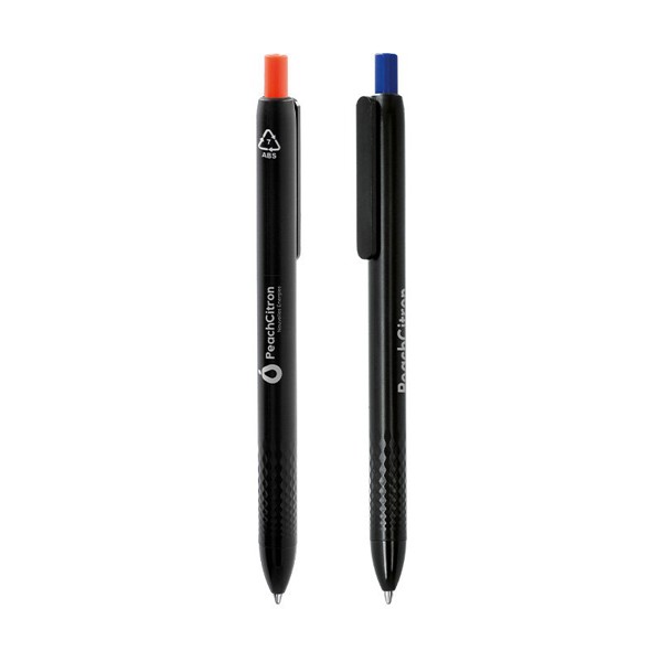 STYLO BILLE ECRITURE BLEUE MATIERE RECYCLE - Noir