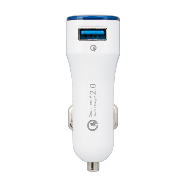 Chargeur voiture USB Quick Charge 2.0® COLLECTION 500 - bleu