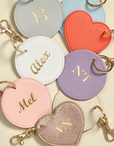 Boutique Circular Key Clip - Oyster / ONE SIZE