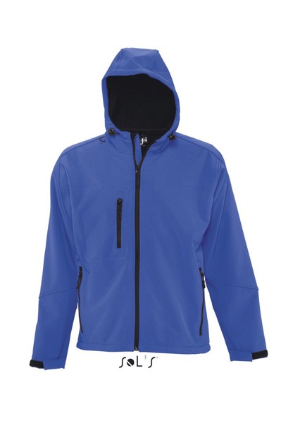 Sol's Replay Men - Hooded Softshell - Royal Blue / M