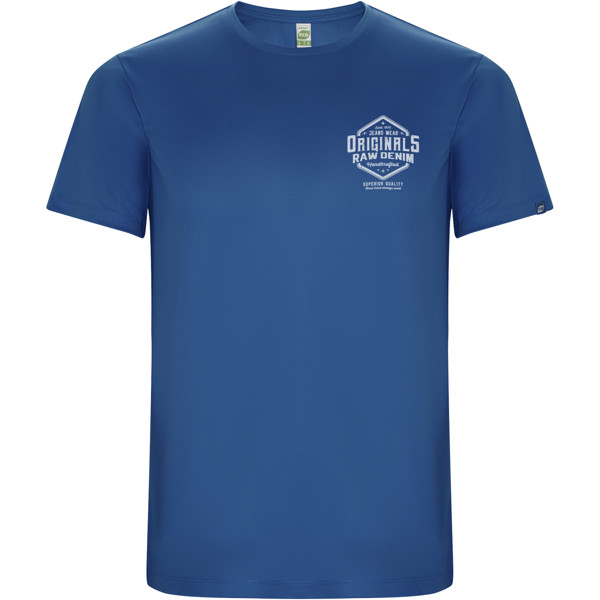 T-shirt sportiva a maniche corte da uomo da 135 g/m² Imola - Blu royal / M