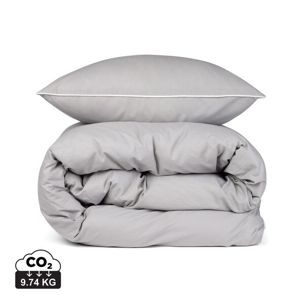VINGA Marston OCS organic cotton bed linen, 4 pcs set - Grey