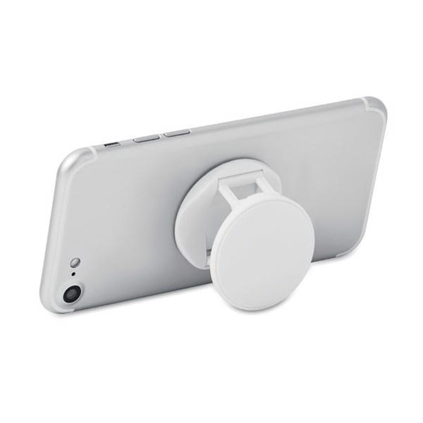 Dot phone holder, ABS, 40 mm diameter - White