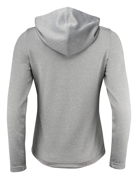Layback Lady Hooded Jacket Grey Melange 3XL