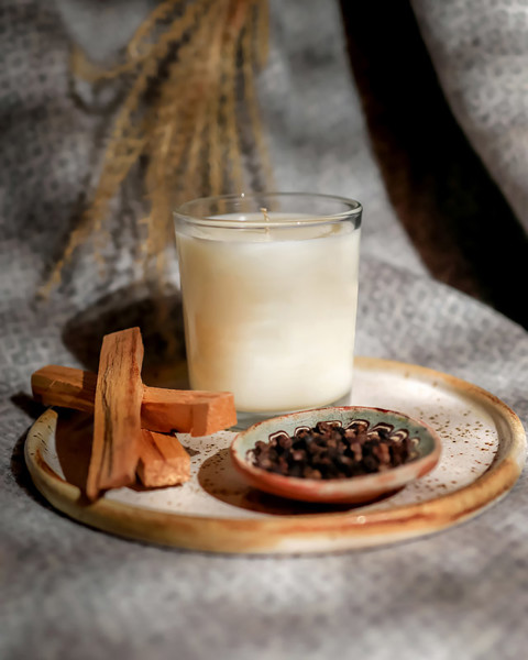 Soybean wax candle 170g - Lemongrass & Ginger - VERA YOUNG